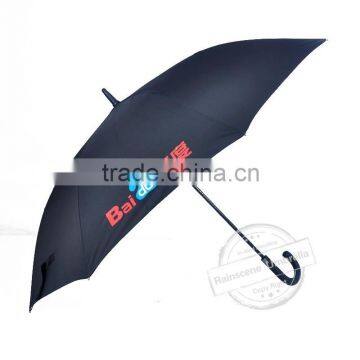 alibaba China windproof anti-UV large stick straight umbrella