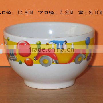 Ceramic Bowl With Decal Printing