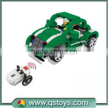 Hot in market educational building blocks toy car for kids