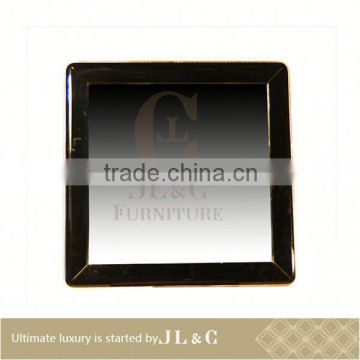 framed desk mirror for luxury bed room sets-JM17-01 dresser mirror -bed room furniture China factory