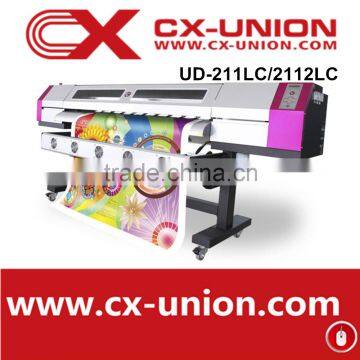 High resolution Galaxy UD 2112Lc advertisement commercial photo plotter dx5 printheads printing machine