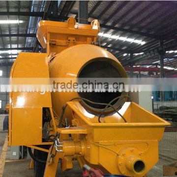 New Design !! High quality concrete mixer with pump ,electric control high productivity concrete mixer pump