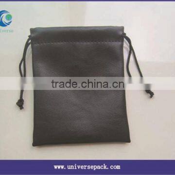 black pu jewelry bags with logo