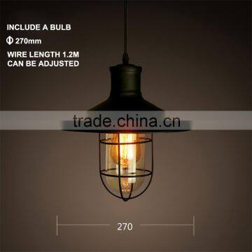 Antique Ceiling lamp ceiling light edison led bulb led lighting residential Iron Chandelier pendant lamp