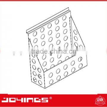 Double Sided Slatwall Display Promotion Magazine, Brochure Display Rack, Aluminum Extrusion Back Panel photo-4