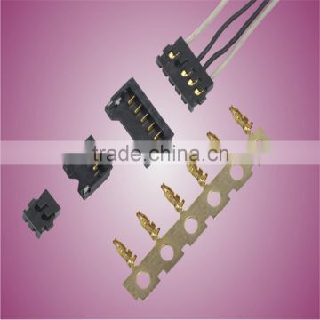 1.20mm pitch electrical wire harness connectors flash gold terminal electrical wire