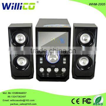 2015 china Manufacture heavy bass 2.1Multimedia speaker