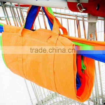 Foldable Rolling Shopping Cart Bags /Light Trolley Bag Supermarket photo-3