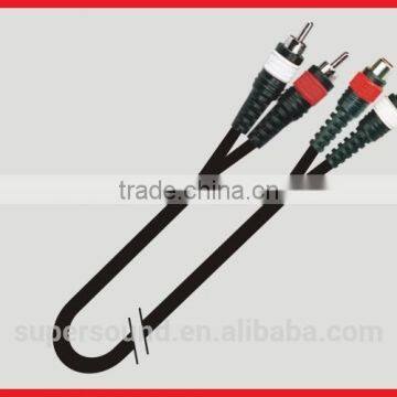 2xRCA male to female RCA Cable