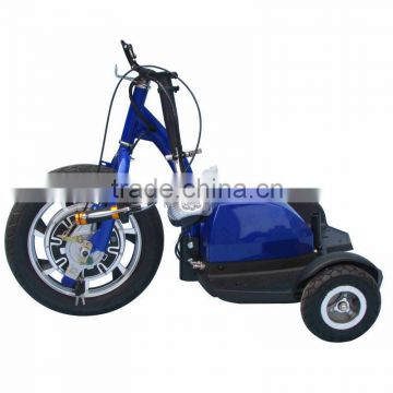 350w/500w 3 wheel electric scooter/ three wheel electric scooter with reverse gear