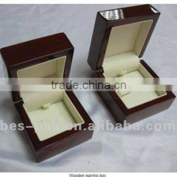 Nabuka Top Wooden Earring Jewelry Box photo-2