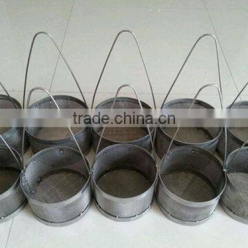 gold plating metal of jewelry factory tools titanium basket