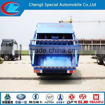 Made in China 16T DONGFENG Garbage Truck 4X2 8cbm Diesel Type Engine Dongfeng Used Compactor Truck photo-2