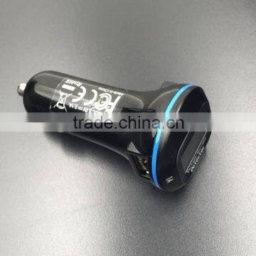 Dual 2 USB Ports Car Charger Cigarette Lighter Voltage Digital Volt Voltmeter Current Ammeter with Display for Auto Car Truck