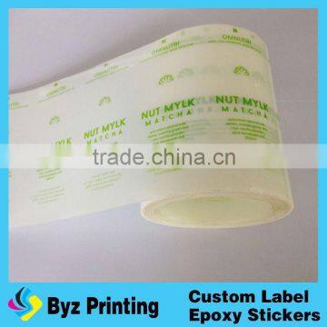 Innovative design custom advertising stickers advertising vinyl bus sticker