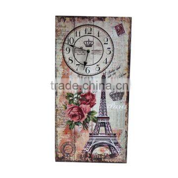 Wholesale Wooden Wall Clock With Vintage Design photo-6