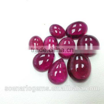 #AMZZ Natural Multi-Shape Cabs Loose Gemstone Rubellite Cabochon