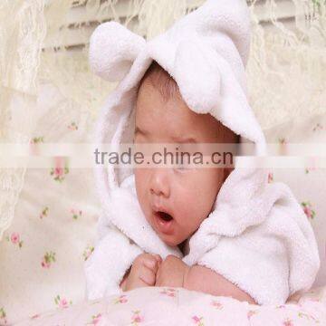 Baby Bathrobe Cute Animal Robe Coral Fleece Bathrobe