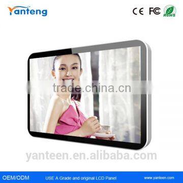 Slim fashion 22inch network digital signage media player with Android Operating system