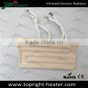 Industrial Ceramic Infrared Heater With Thermocouple