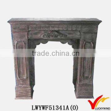 Luckywind Wooden Fireplace Mantel