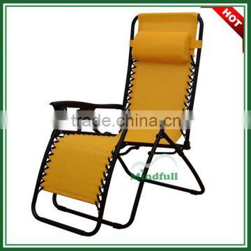 Yellow Cheap Zero Gravity Lounge Chairs Compact Recliner Chair