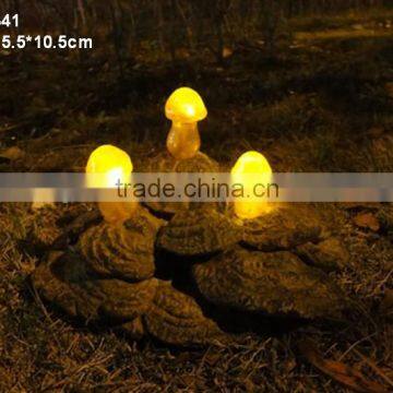 Resin Mushroom Solar Lights for Garden photo-3