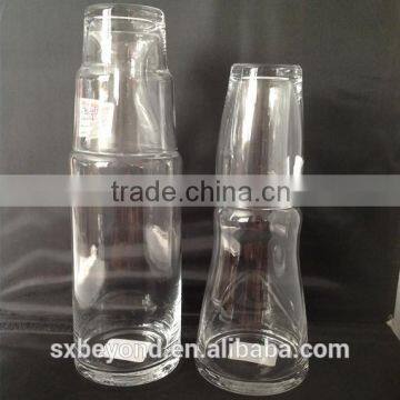 new developed bedside water carafe set with glass cup