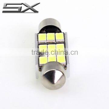 Hot sale CANBUS-FESTOON 3W(2*1.5W) 12V 6000K-7000K c5w led car lamp 12v 24v