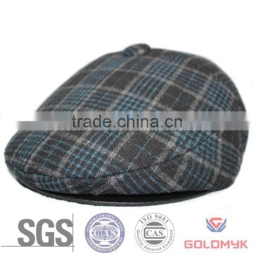 Men's Plaid Wool Earl Flap Ivy Cap