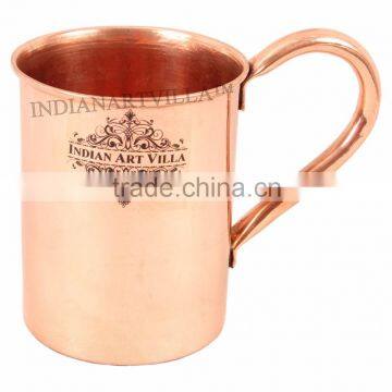 Pure Copper Moscow Mule Beer Mug Cup 14Oz For Restaurant Bar