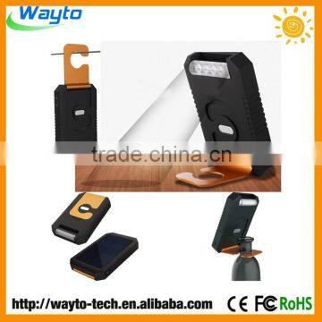 high quality solar charger charge for iphone6s,5s,ipad and smart phone