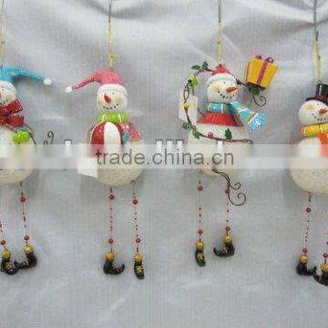 haning decorative snowman led