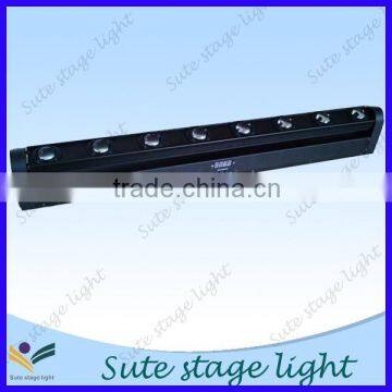 new DMX guangzhou club lighting 8pcs led color bar moving light