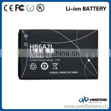 Portable Mobile Phone Battery HB6A2L for Huawei Cellphone Models