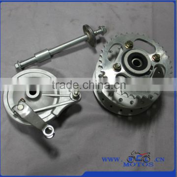 SCL-2012030567 motorcycle hub with rear hub cover comp. and axle comp for HOND A motorcycle parts