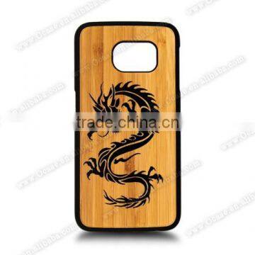 Wood back cover case for Samsung Galax S6