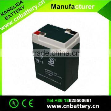 6v5.5ah SLA deep cycle battery maintenance free for building intercom