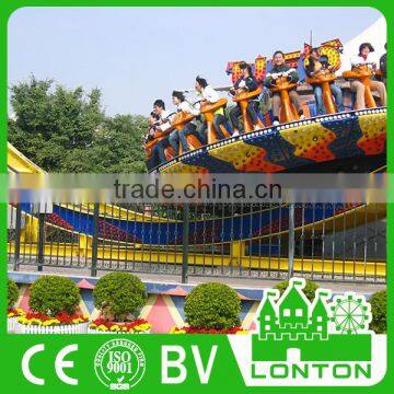 Big Park Equipment Exciting Thrill Game Rides With Track Flying UFO Price For Sale photo-3