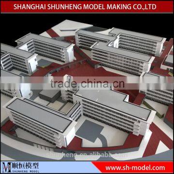 Shunheng architectural scale model making for school planning buildings