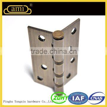 Toilet Door Antique Brass Ball Hinges for Wooden Window and Door