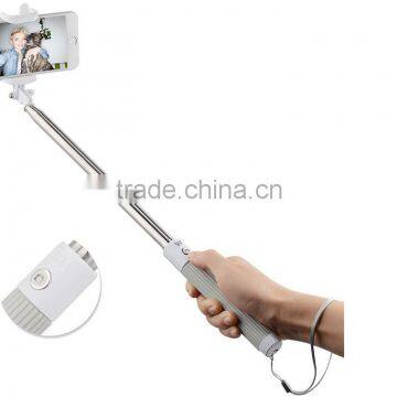 wholesale wireless selfie stick with bluetooth shutter button,foldable bluetooth selfie stick for mobile cellphone