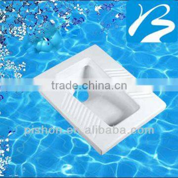 Sanitary Ware Vitreous China Squat Toilet