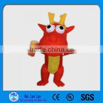 Attrative Inflatable Funny Dragon Moving Cartoon