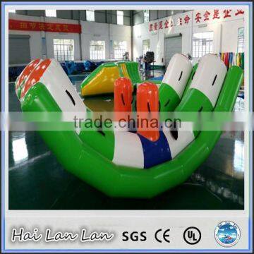 Adult plastic Inflatable Water Seesaw for kids