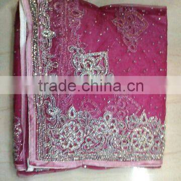 Stone work sarees