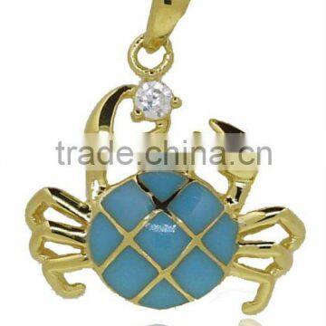 Fashion animal enamal pendant QP121