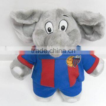 Unique Plush Elephant with Jersey