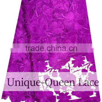 2016 Cord Lace Embroidery/african Guipure Lace Fabric for Wedding Dress/guipure Lace Fabric/guipure Lace photo-6