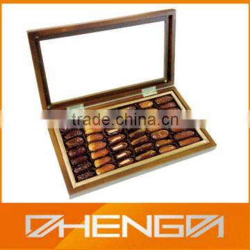 Custom Make Luxury Window Gift Box for Chocolate (ZDH-G05)